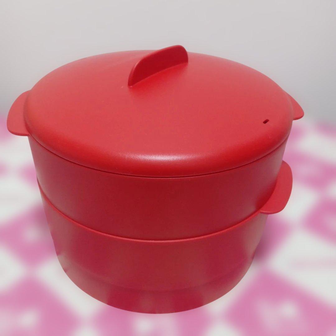 タッパーウェア　スチームイット　蒸し器　蒸籠　☆新品