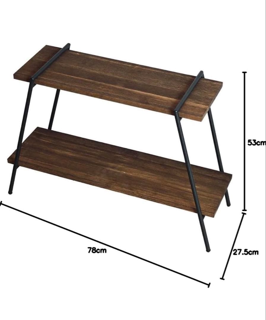 <要確認>美品　nico and. 棚　シェルフ　アイアンラック　多肉棚