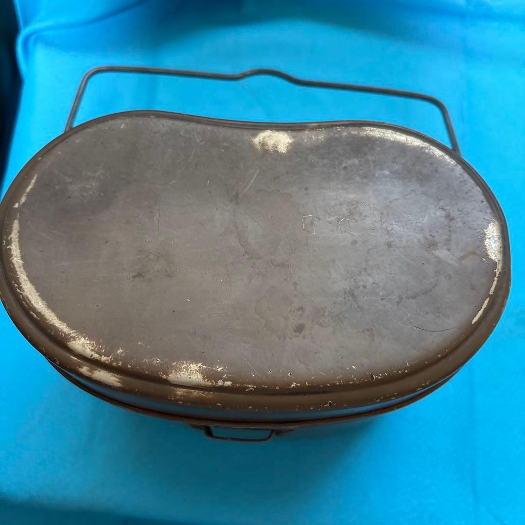 旧日本軍　日本陸軍　水筒、飯ごう、バック、皮脚絆、ゲートルセット