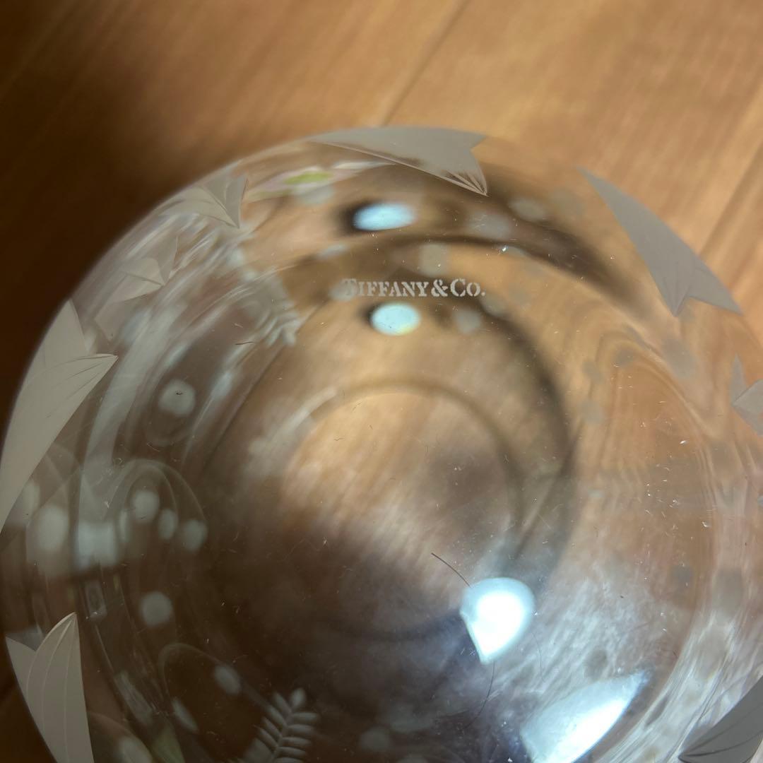 Tiffany & Co. エッチングクリスタル花瓶