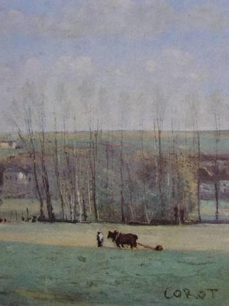 コロー、ラ・フェルテ=ミロンの風景、希少額装用画集、新品額装 - メルカリ