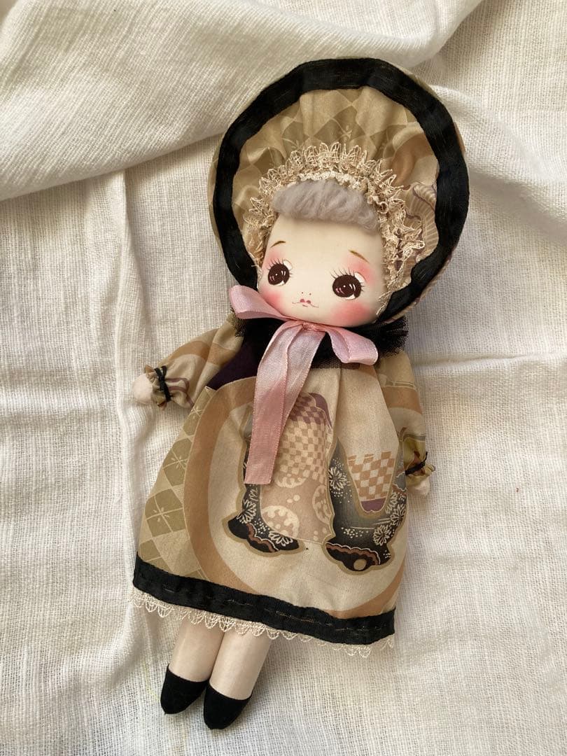 つきもとつきこの文化人形 ヘロヘロ人形 アンティーク着物 大正ロマン 昭和レトロ