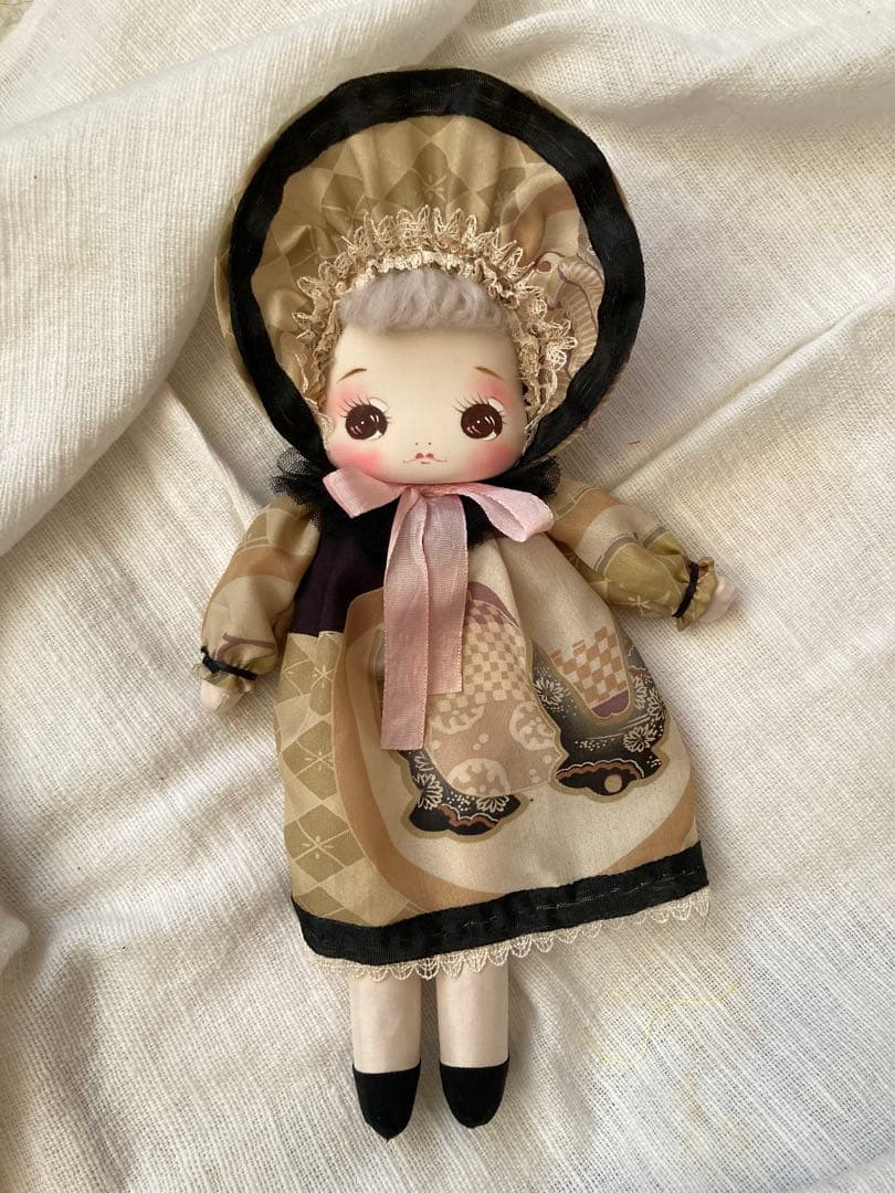 つきもとつきこの文化人形 ヘロヘロ人形 アンティーク着物 大正ロマン 昭和レトロ