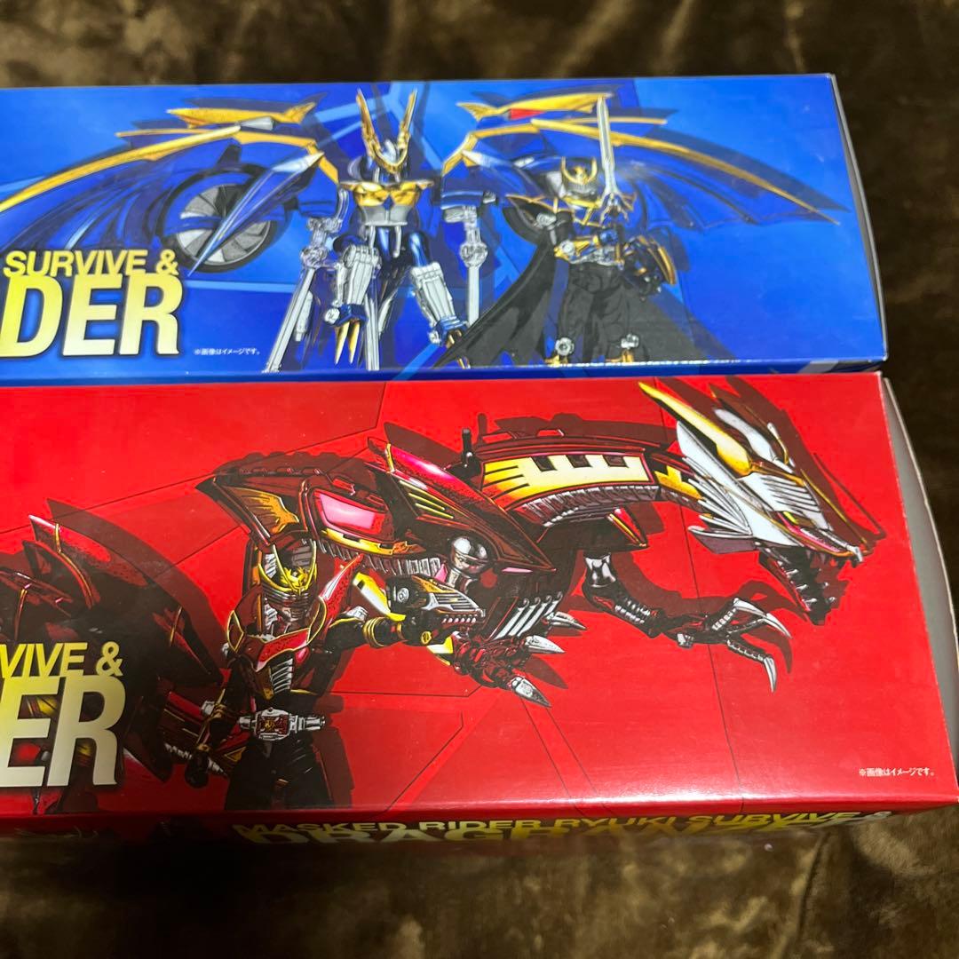 S.H.Figuarts 仮面ライダー　龍騎サバイブ＆ナイトサバイブ　極美品