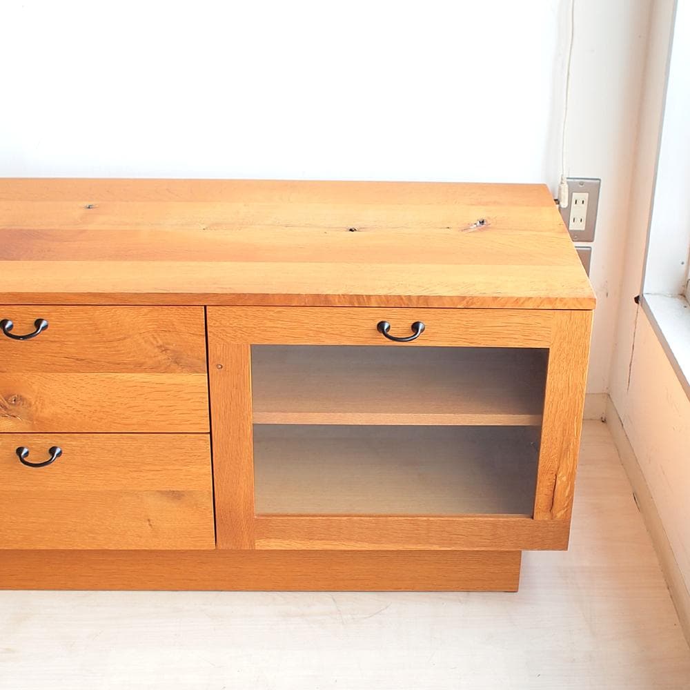 飛騨産業 キツツキ 森のことば TVボード 150cm オーク材 ZR24042