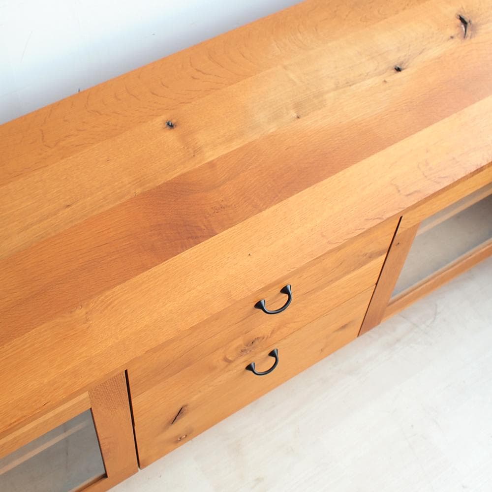 飛騨産業 キツツキ 森のことば TVボード 150cm オーク材 ZR24042