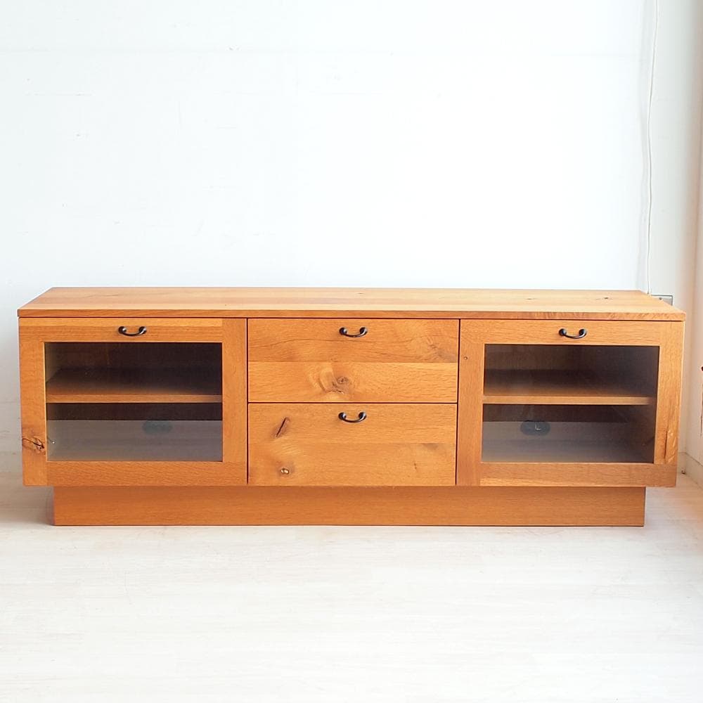 飛騨産業 キツツキ 森のことば TVボード 150cm オーク材 ZR24042