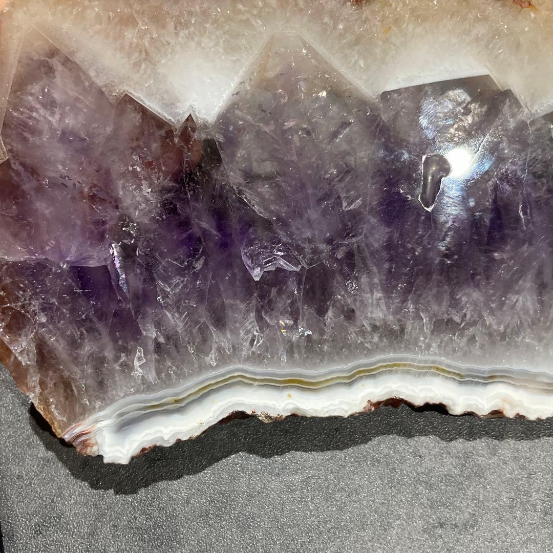 天然石　ファントムアメジスト　スライス　スラブ　原石