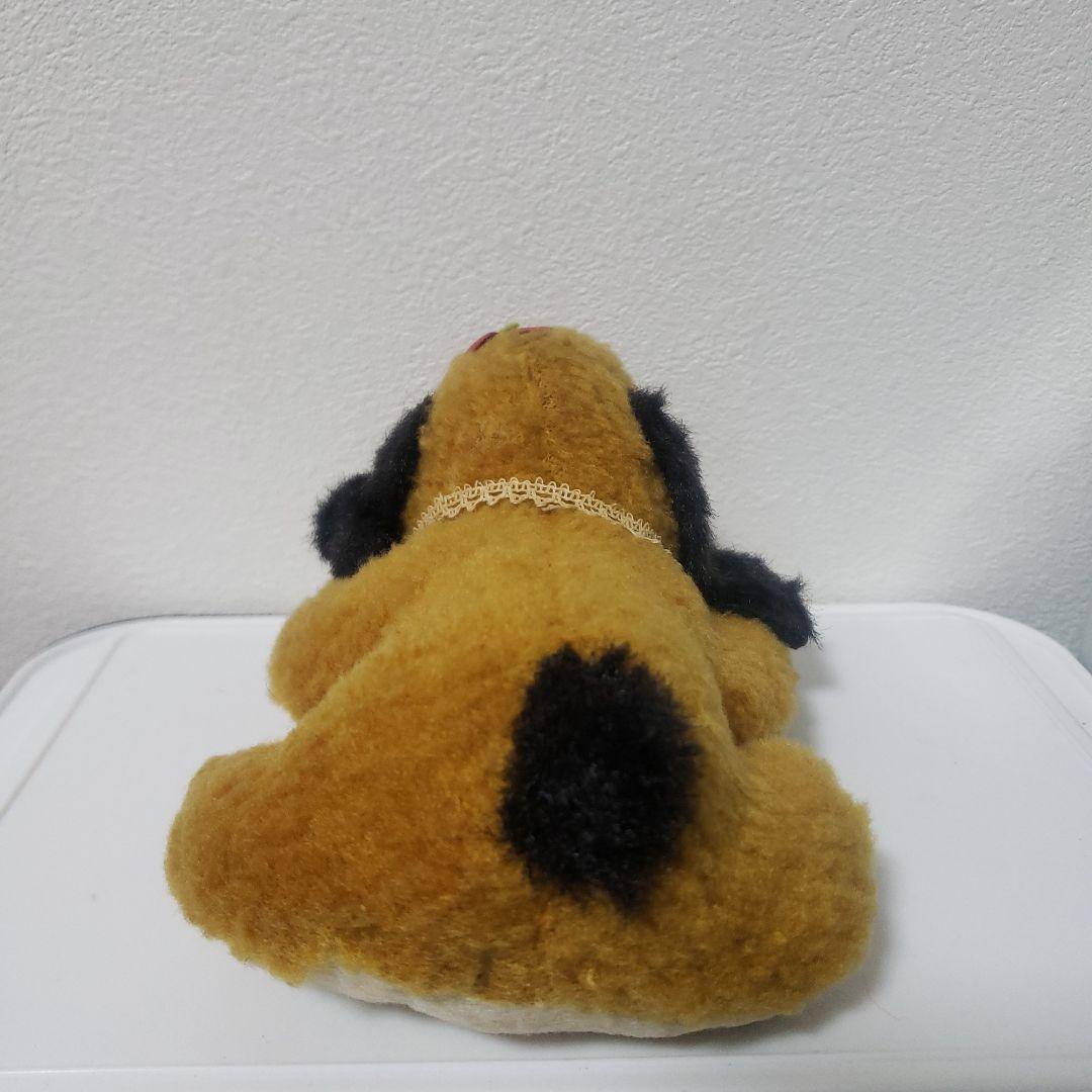 犬 いぬ 昭和 レトロ ぬいぐるみ フィギュア レア 昔 寝てる かわいい