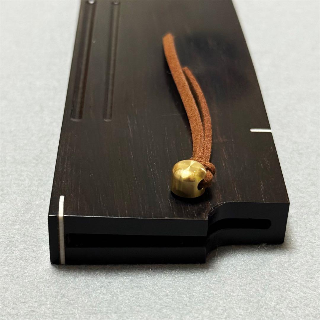 黒檀 黒丹 切付三徳包丁180 切付三徳包丁6寸 切付三徳 木鞘 ケース 鞘