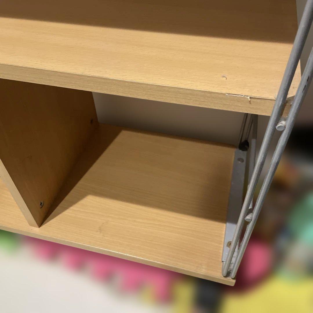 (掲載期限:2/28まで)[中古]コクヨ製木製ラック(梱包たのメル便使用)