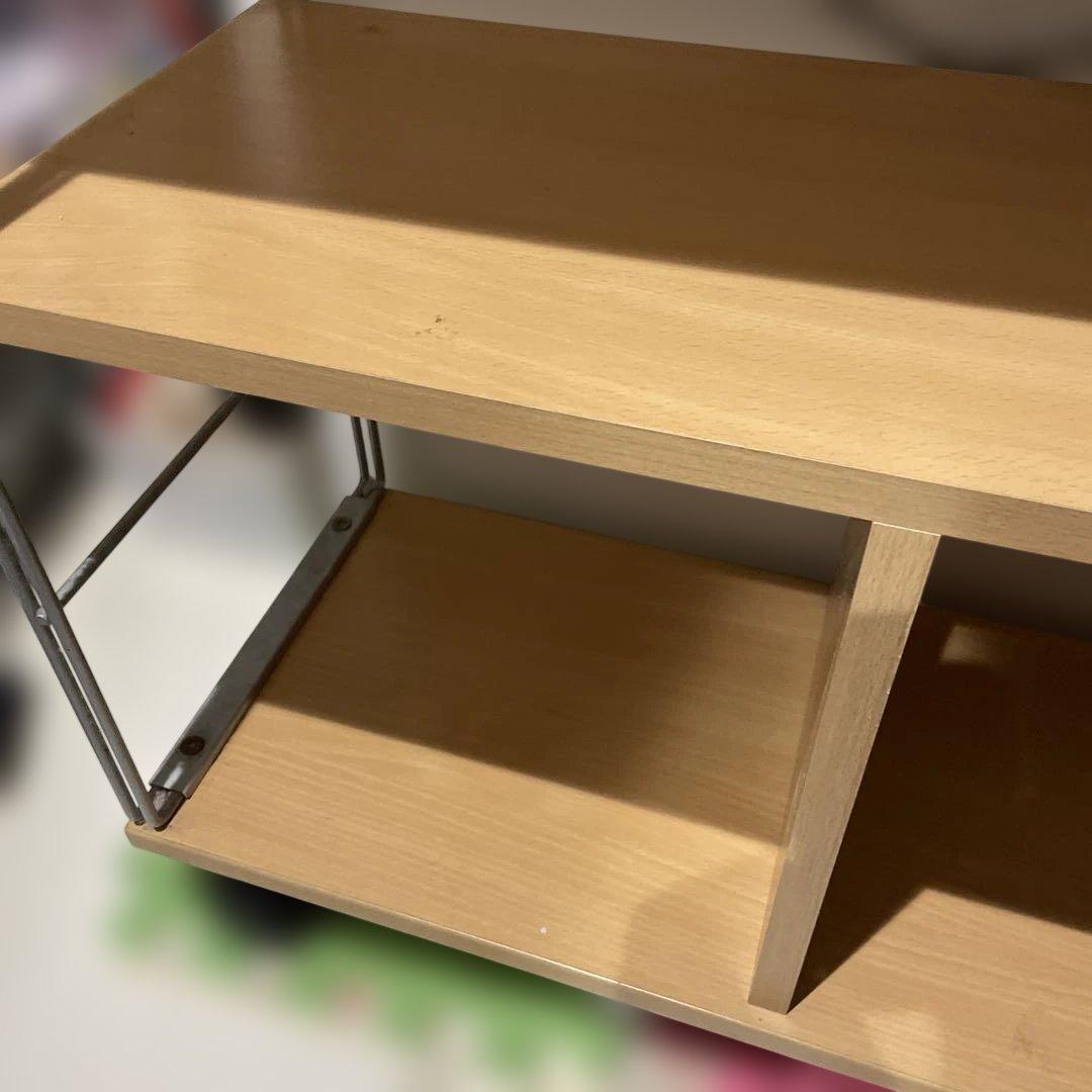 (掲載期限:2/28まで)[中古]コクヨ製木製ラック(梱包たのメル便使用)