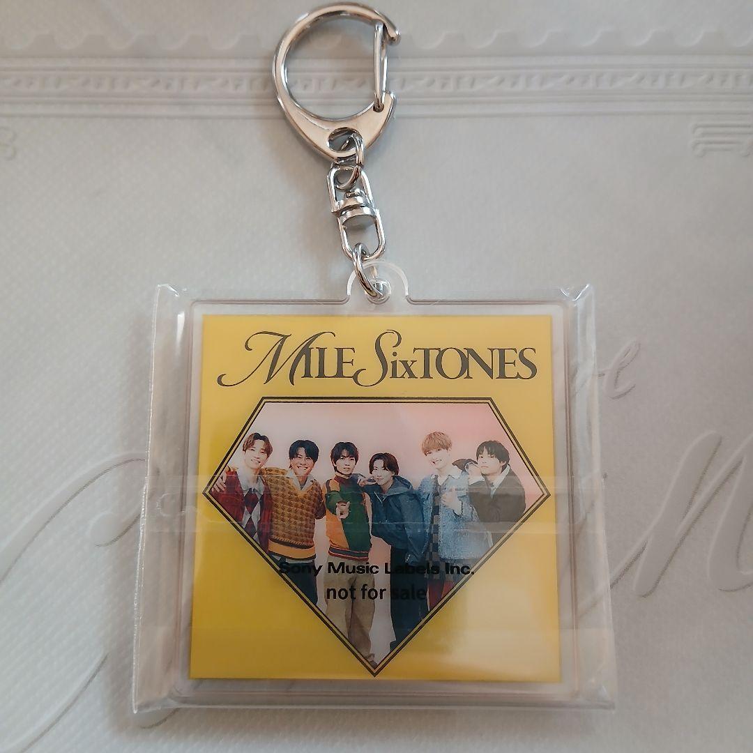 SixTONES MILESixTONES 初回盤B 特典 キーホルダー - メルカリ