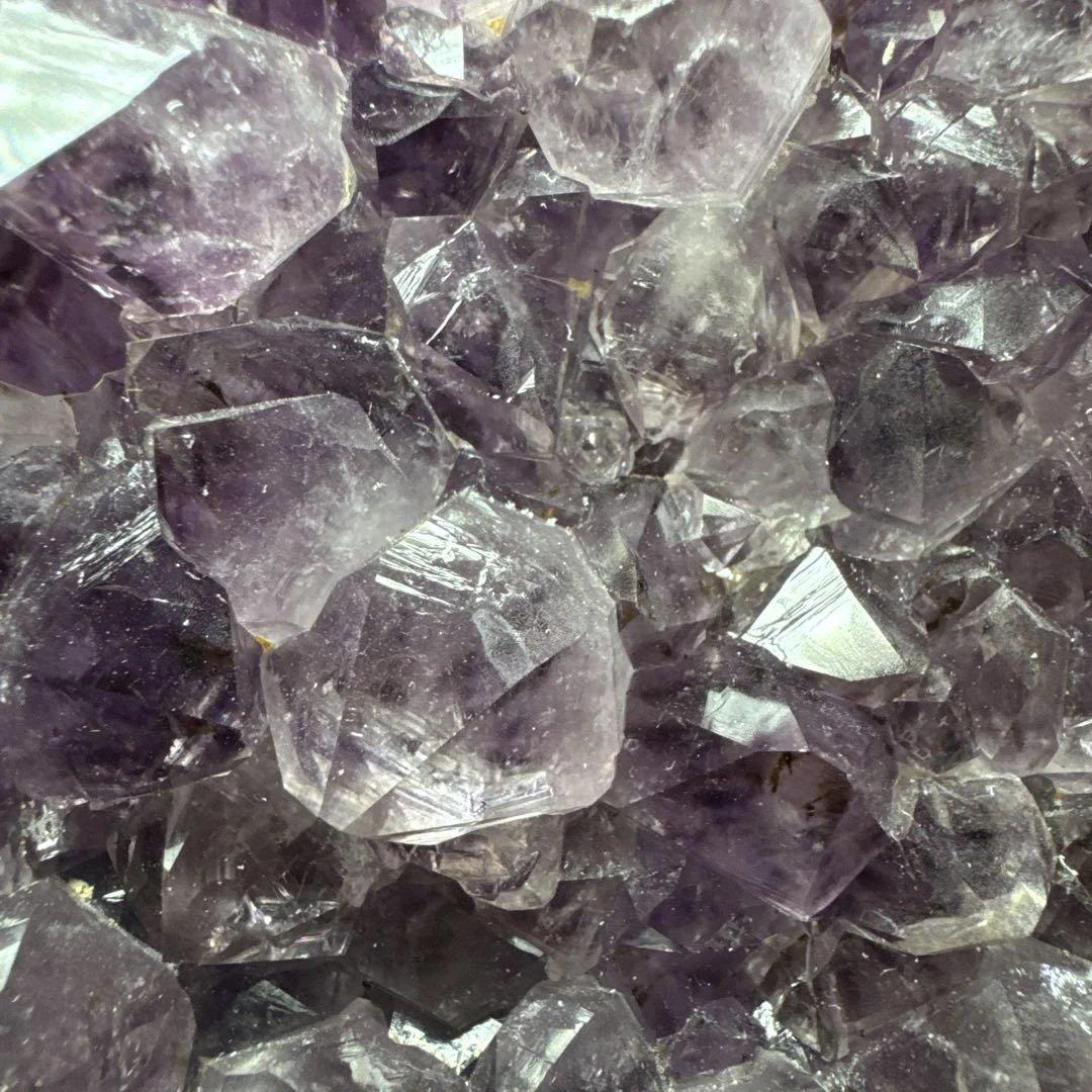 高品質◆1.2kg アメジスト ハート型クラスター◆一点物 天然石