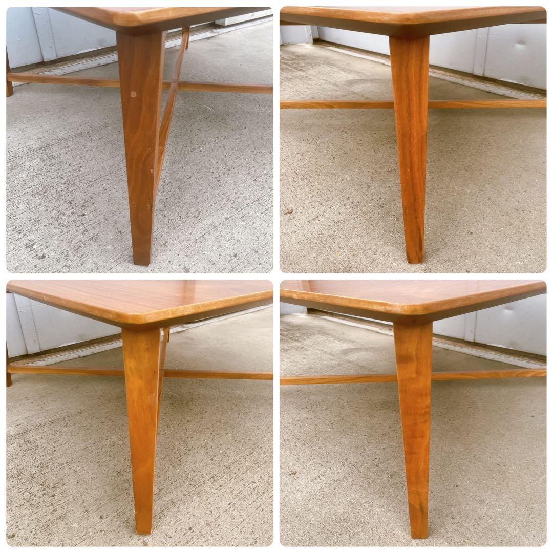 【美品】FUJIEI 藤栄 ボニートスクエア センターテーブルリビングテーブル