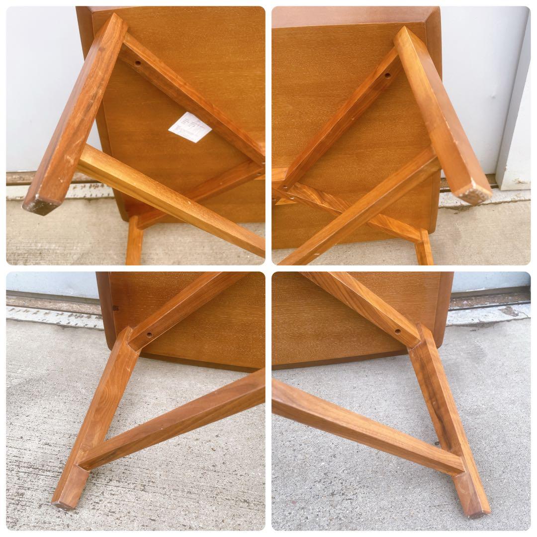 【美品】FUJIEI 藤栄 ボニートスクエア センターテーブルリビングテーブル