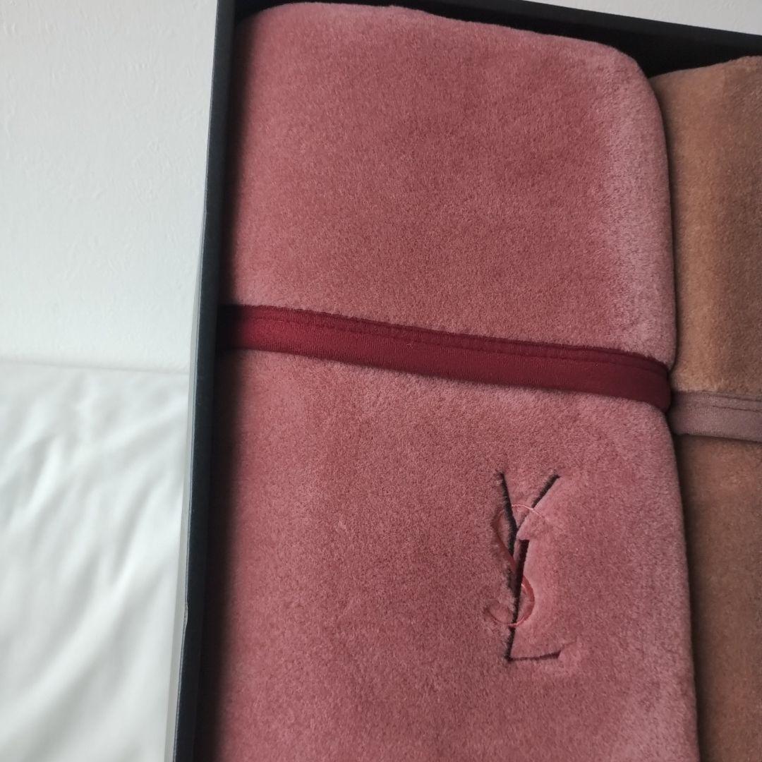 イヴサンローラン ニューマイヤー 毛布 2枚セットの通販｜www