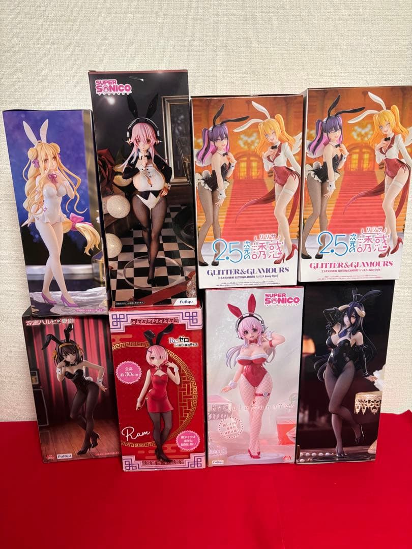美少女フィギュア　バニーガール 8体　まとめ売り
