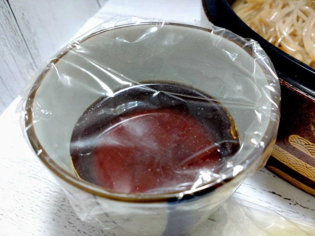 食品サンプル まいづる ざるそば 天麩羅盛り合わせセット