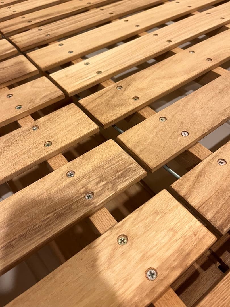 無印良品セミダブルベッドフレーム