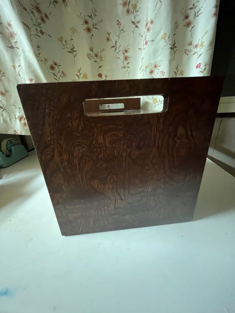 昭和レトロ 木製 小物収納 キャスター付き お座敷ワゴン ポット台