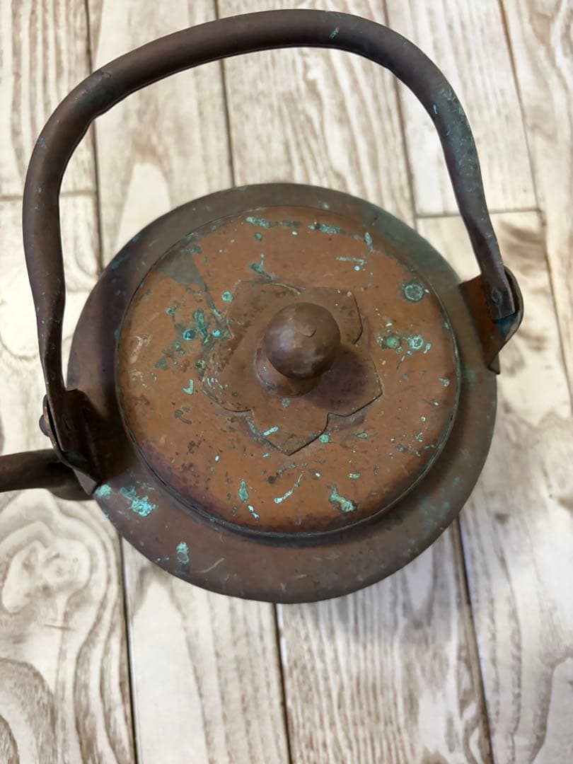 アンティーク銅製やかん