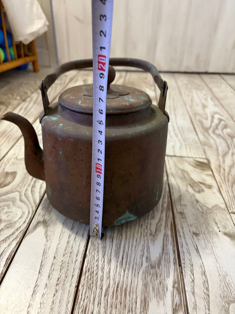 アンティーク銅製やかん