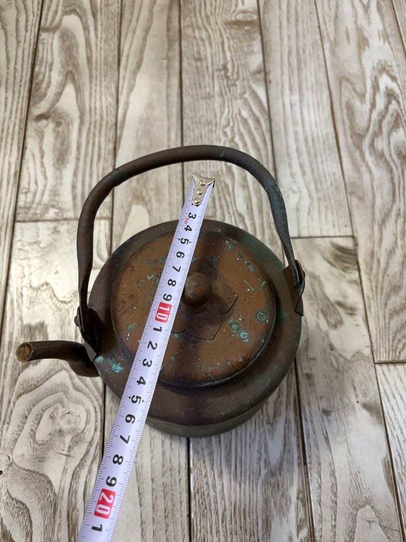 アンティーク銅製やかん