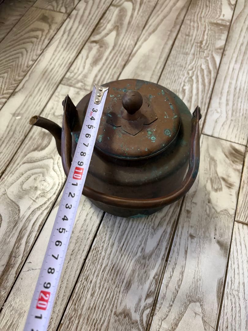 アンティーク銅製やかん