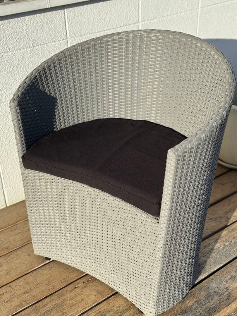 alice【訳あり】リゾートガーデンチェア1人掛け　通常60,500円