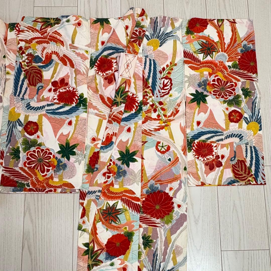 双子コーデ　2着　アンティーク着物　子供着物　七五三 産着