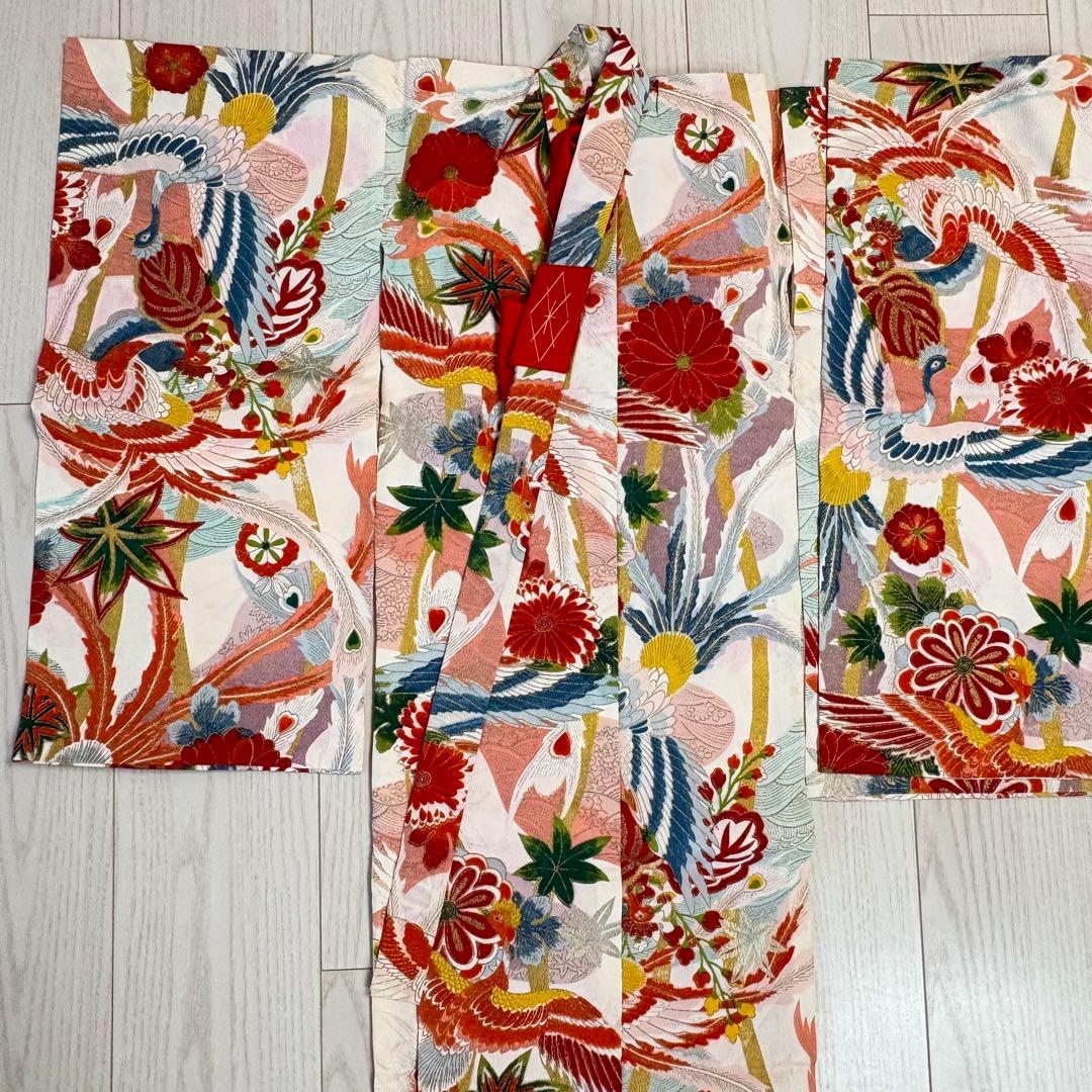 双子コーデ　2着　アンティーク着物　子供着物　七五三 産着