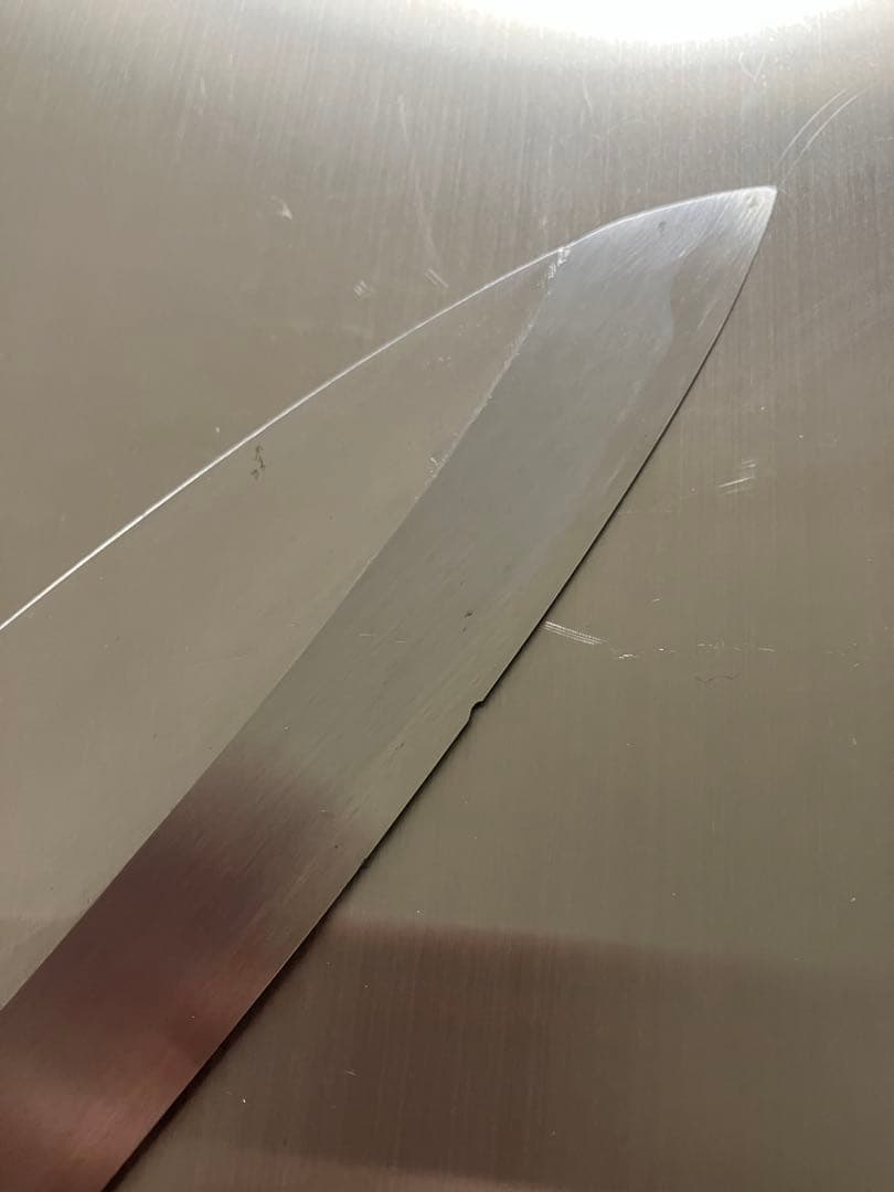 出刃包丁 青鋼　身卸出刃 240mm