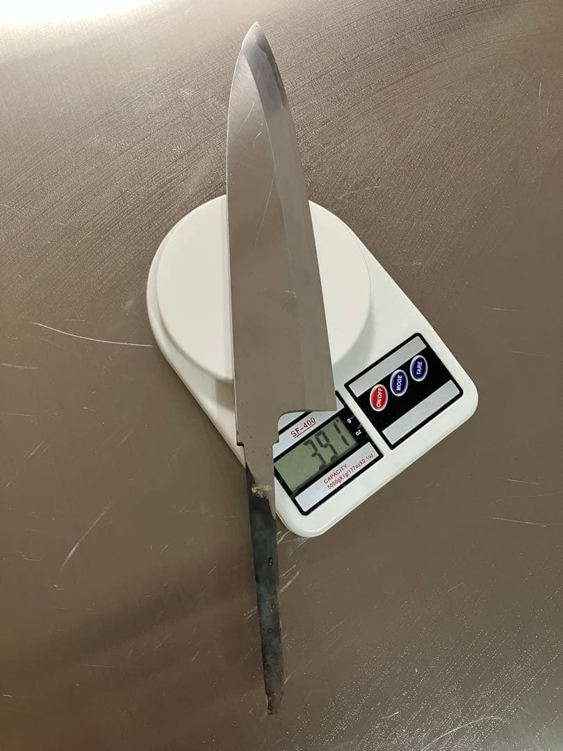 出刃包丁 青鋼　身卸出刃 240mm