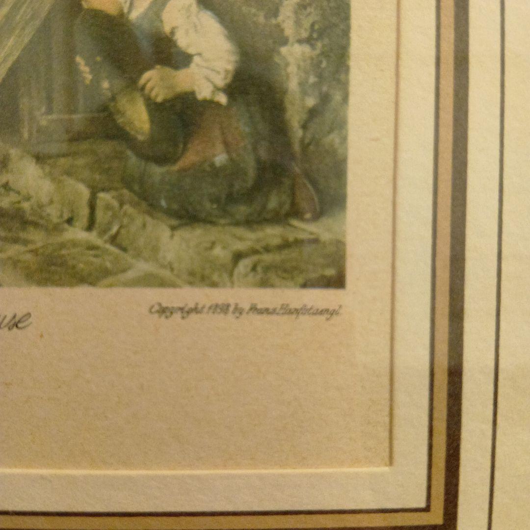 超希少1898年原版刷 Kaulbach The Mouse アンティーク版画