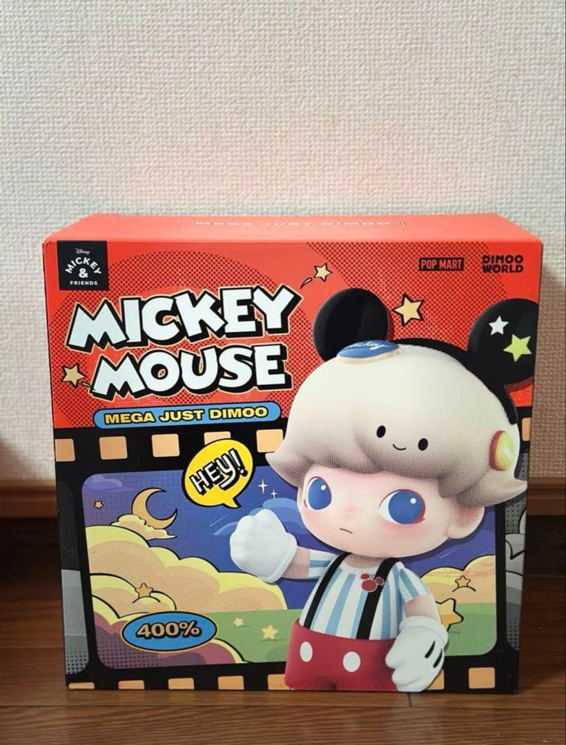MEGA JUST DIMOO 400% Mickey Mouse MEGA JUST DIMOO 400% ミッキー