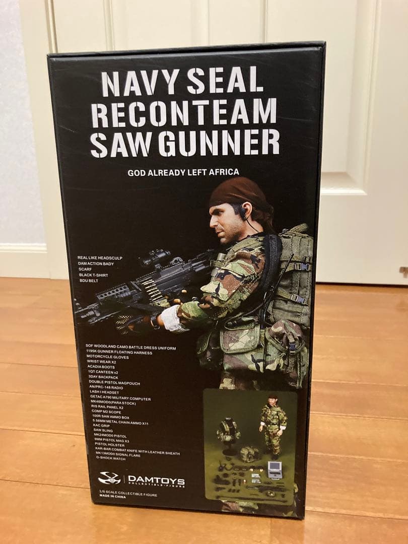 ミリタリー NAVY SEAL RECONTEAM SAW GUNNER