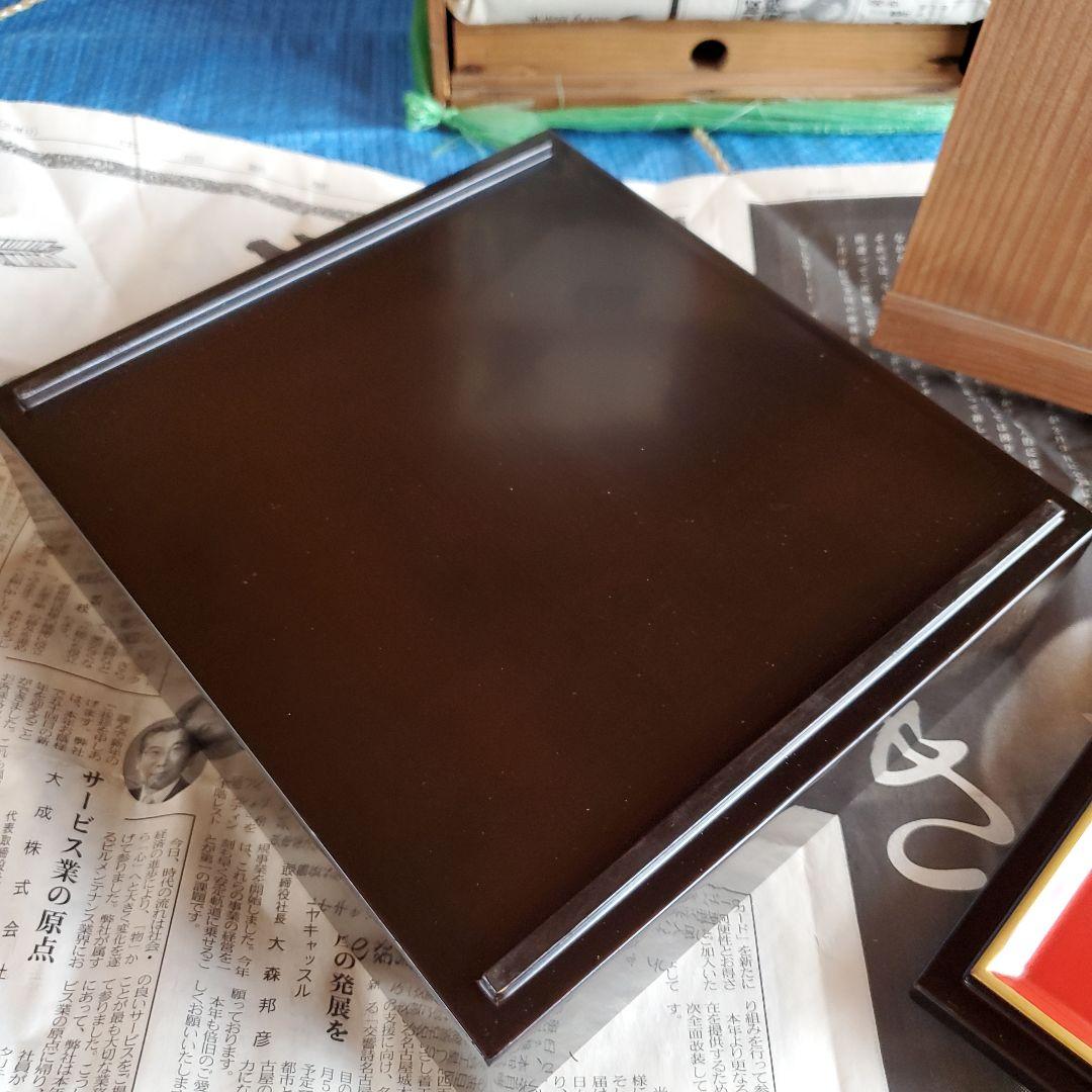 丸に木瓜 家紋入り 重箱