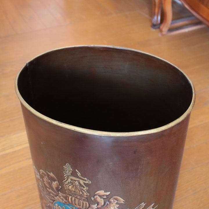 シノワズリ アンブレラスタンド ブリキ アンティーク風 128-065