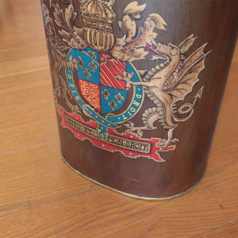 シノワズリ アンブレラスタンド ブリキ アンティーク風 128-065