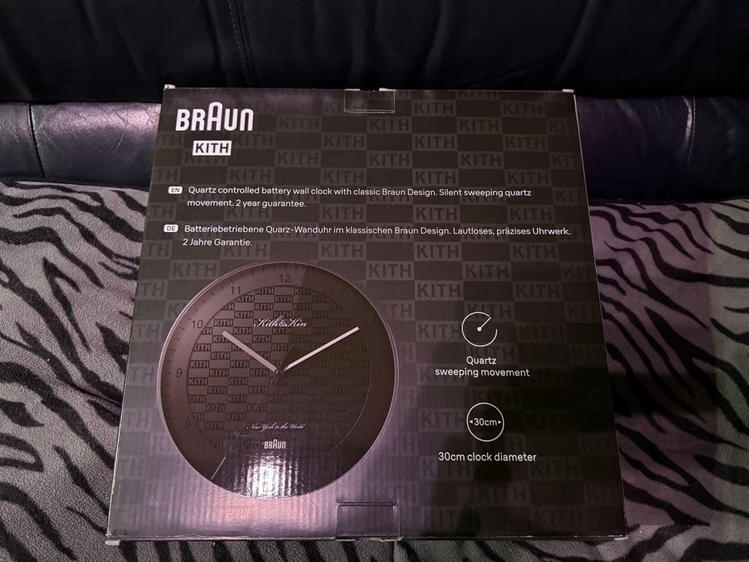 インテリア時計 Kith Kithmas For Braun Wall Clock