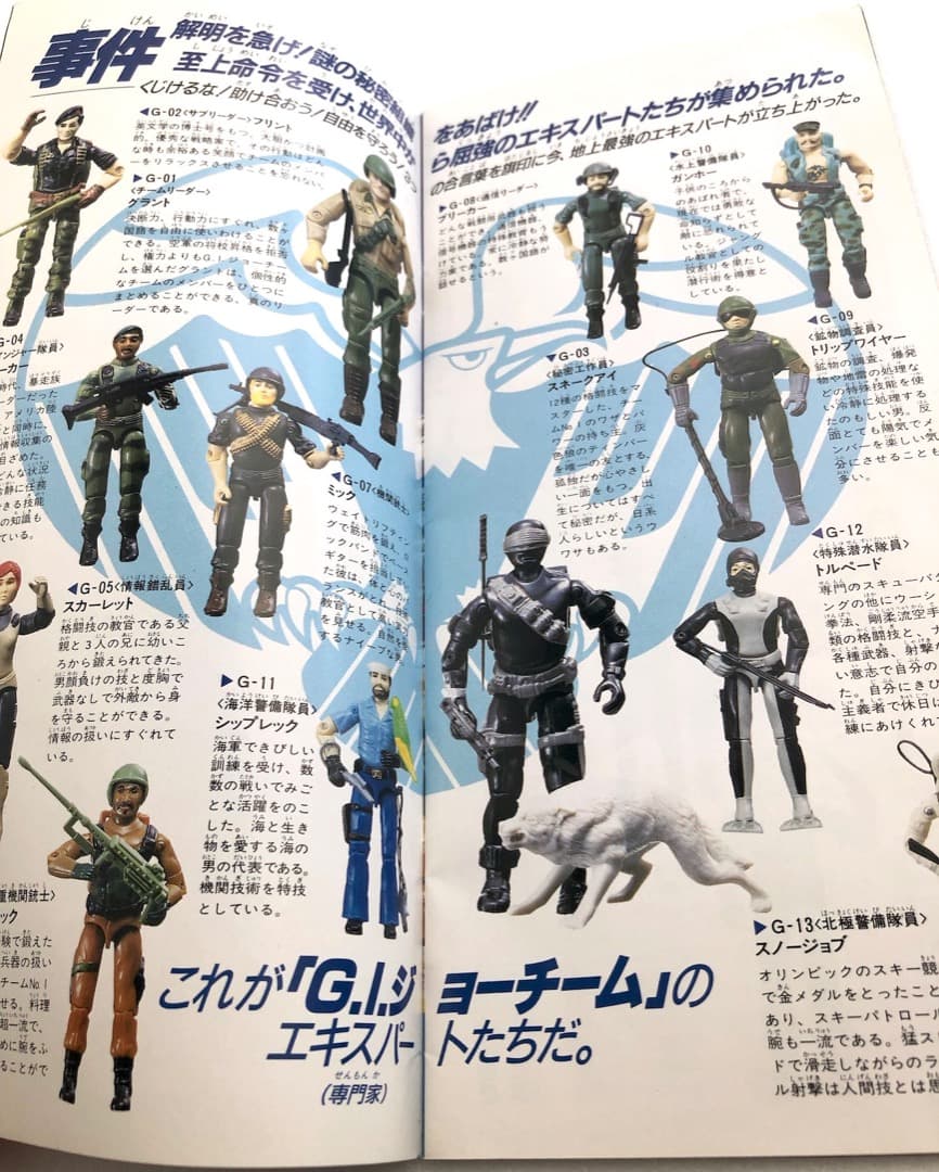 非売品★ G.I.ジョー シークレットファイル ★アニメ放送当時もの GIジョー