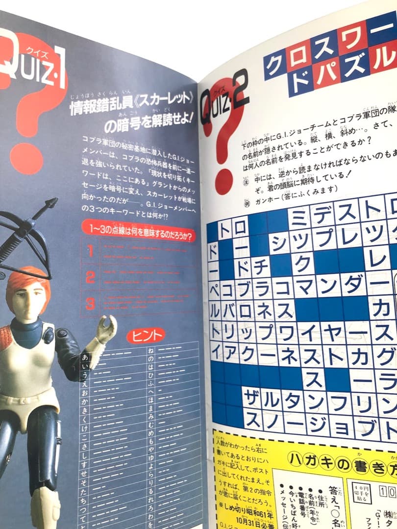 非売品★ G.I.ジョー シークレットファイル ★アニメ放送当時もの GIジョー