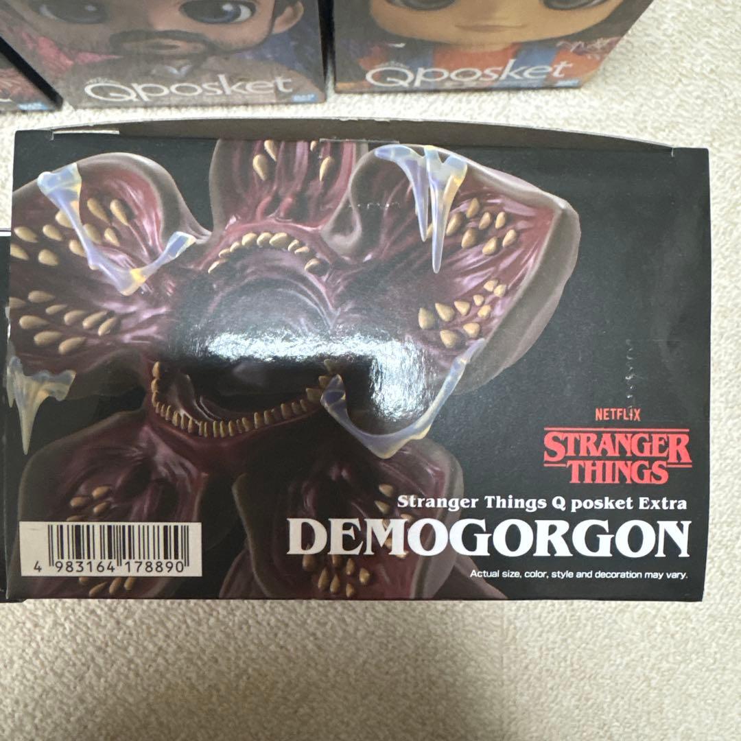 海外限定デモゴルゴン込　Stranger Things Q posket セット