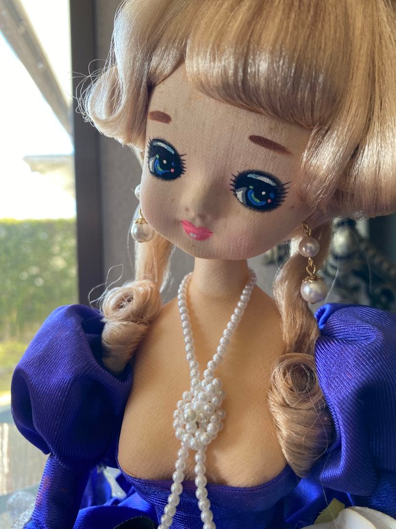 昭和レトロ リボンスキヨドール フランス人形 - メルカリ