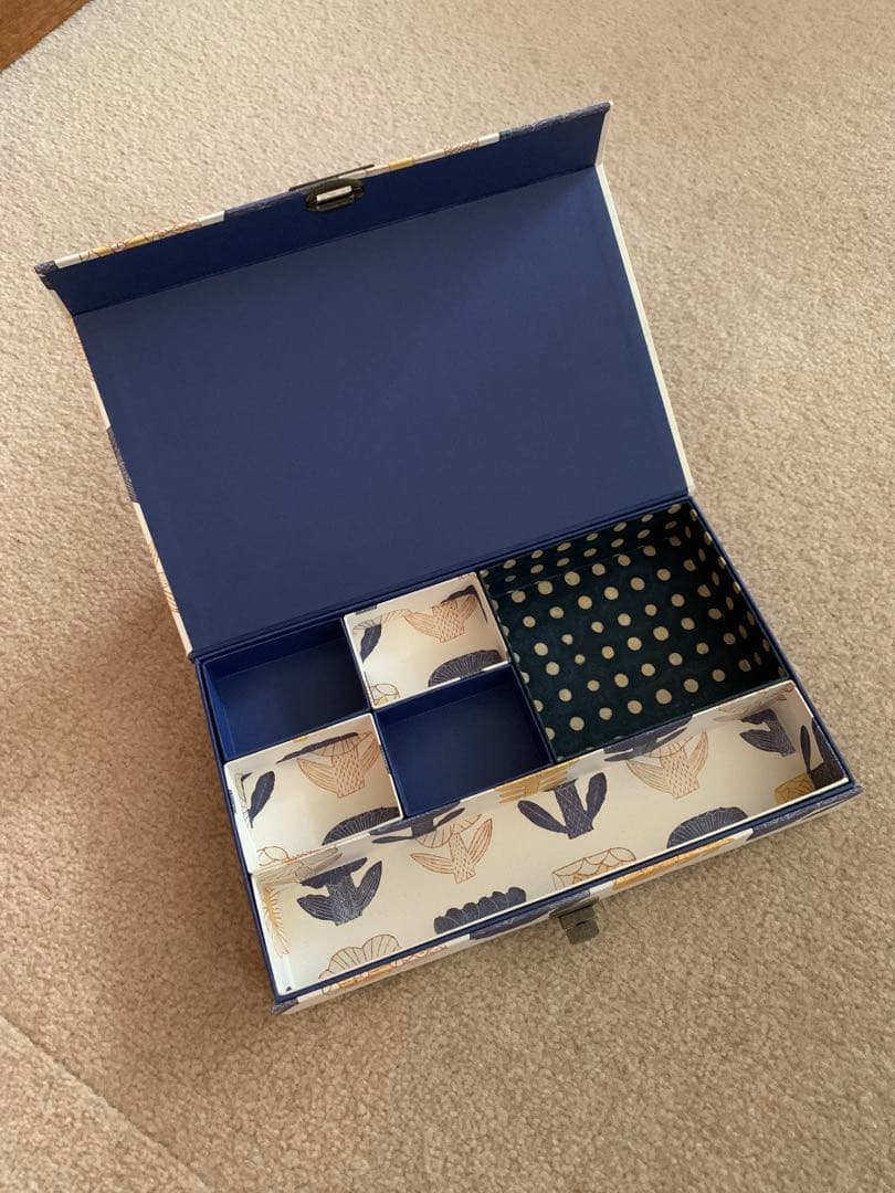 鹿児島誠×BOX&NEEDLEペーパージュエリーボックス コラボ 作家作品収納箱