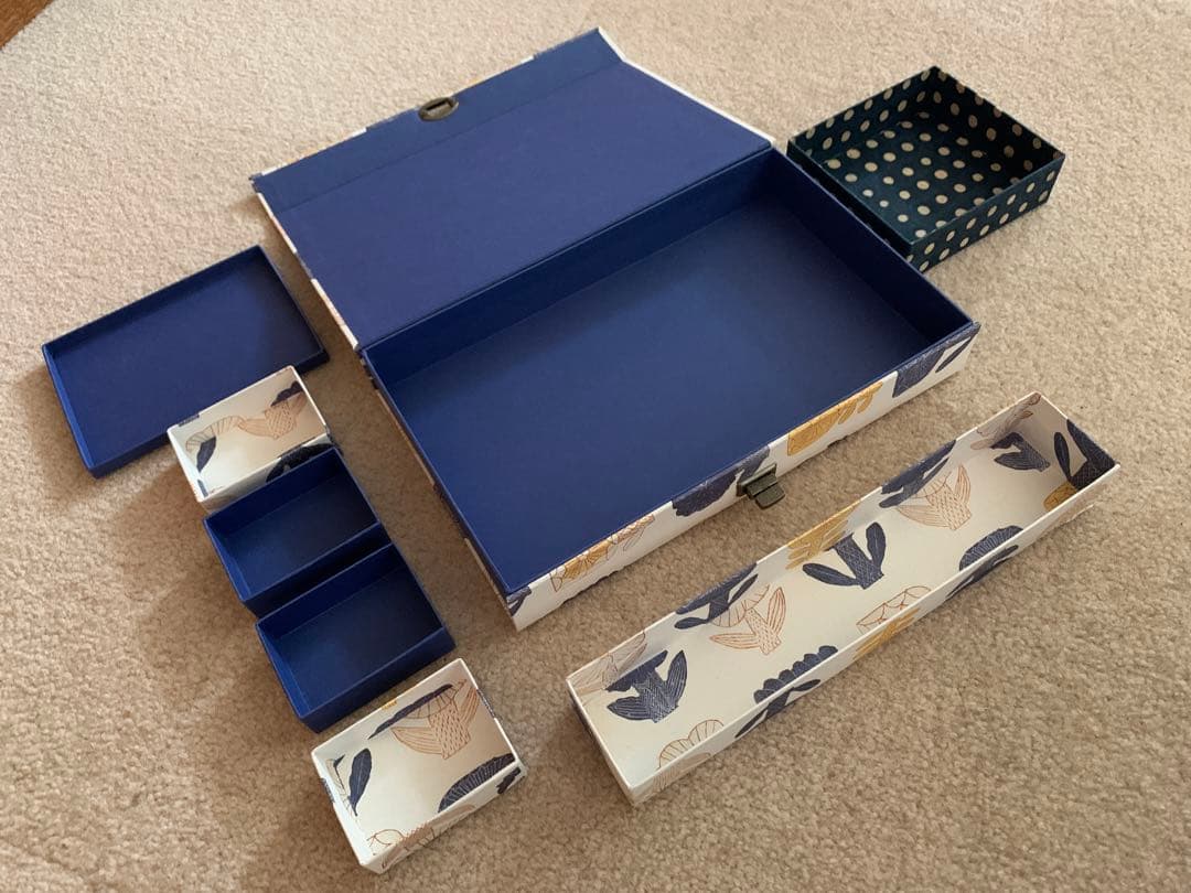 鹿児島誠×BOX&NEEDLEペーパージュエリーボックス コラボ 作家作品収納箱