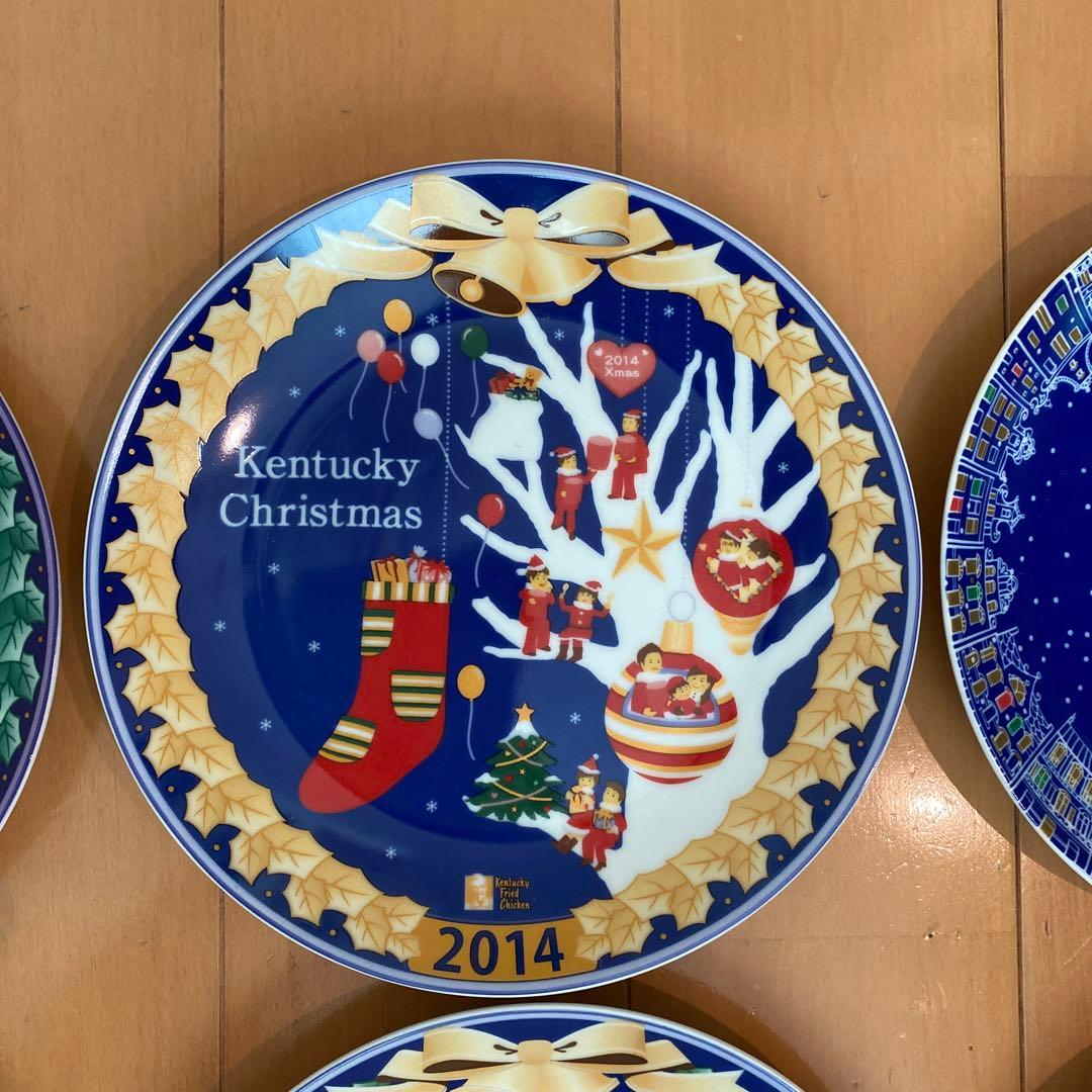 KFC ケンタッキーフライドチキン クリスマスプレート 11枚セット