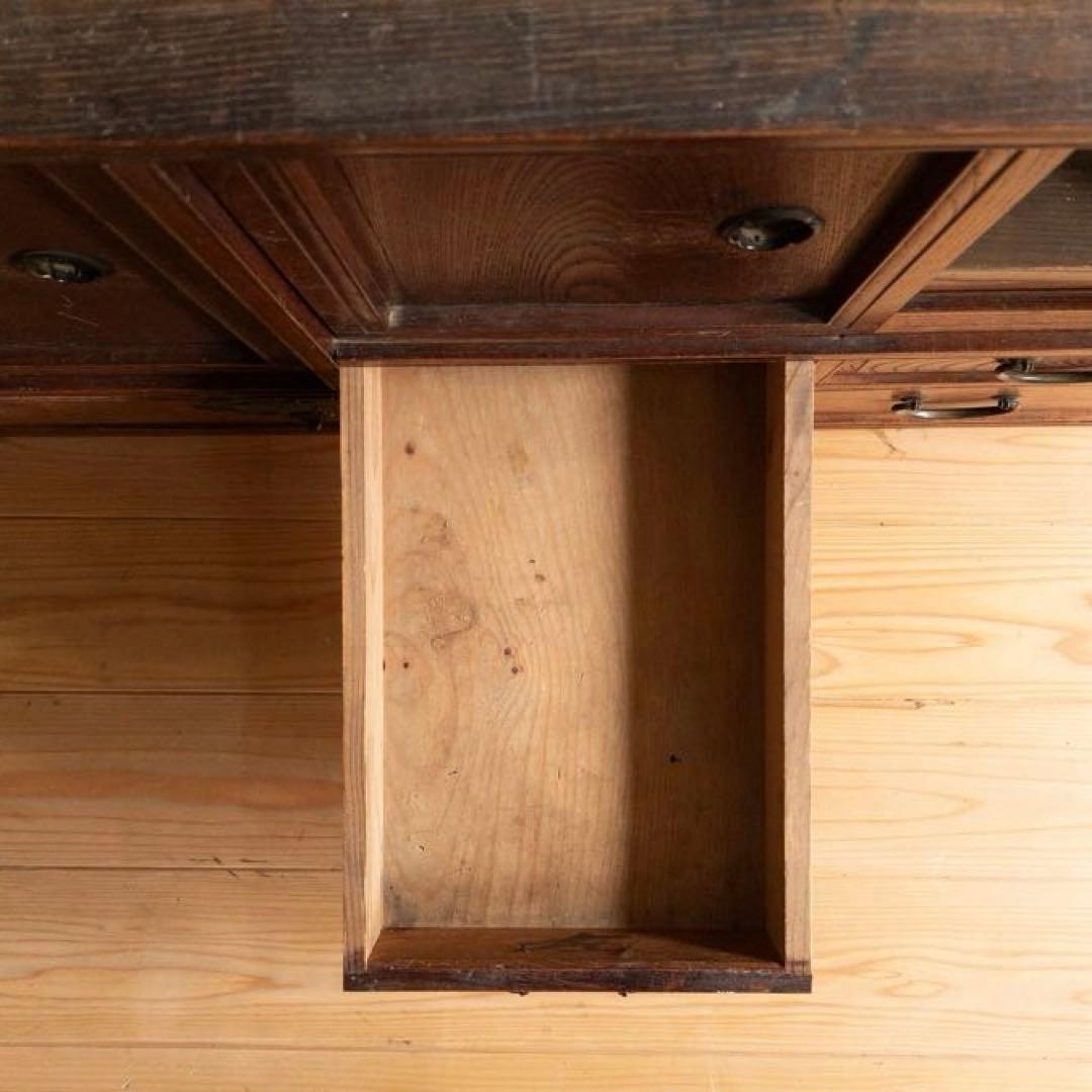 ローボード　木製　収納棚　古道具　古家具　和家具　ビンテージ　アンティーク