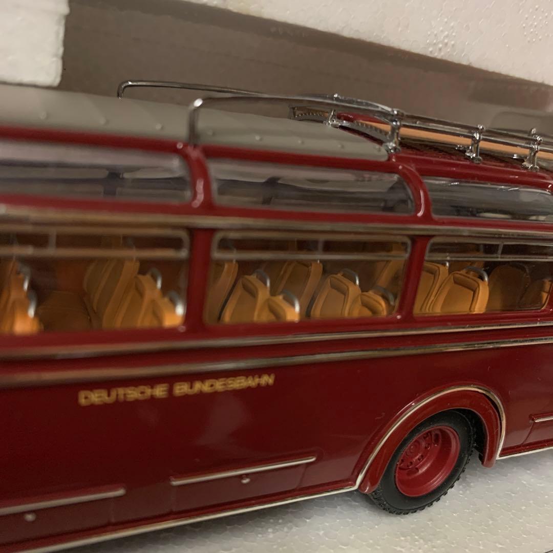 ミニチャンプス 1／43 メルセデスベンツ O3500 バス ドイツ連邦鉄道